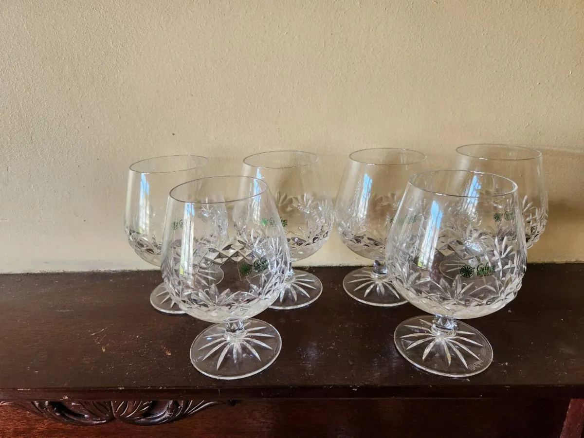 Galway crystal glasses