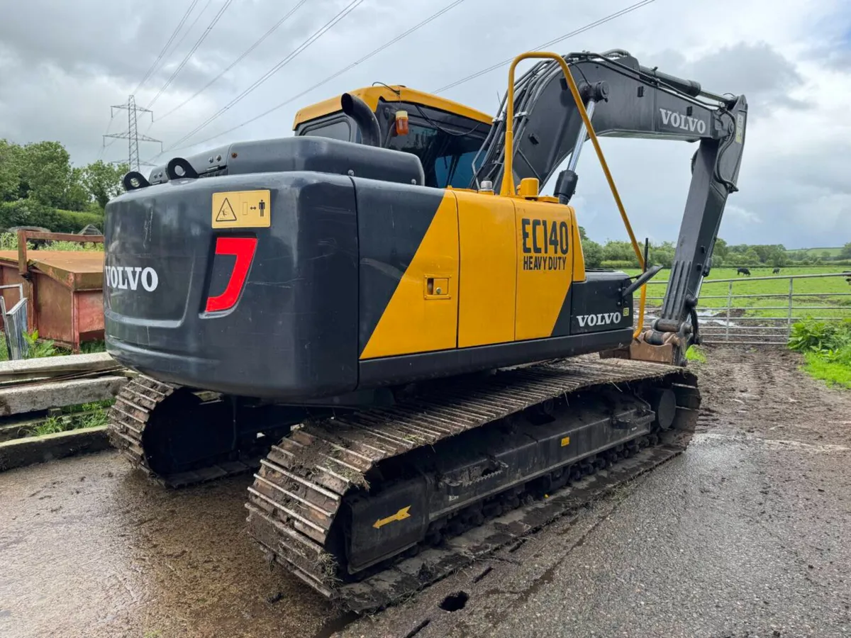 Volvo 140 EC140 Excavator - Image 3