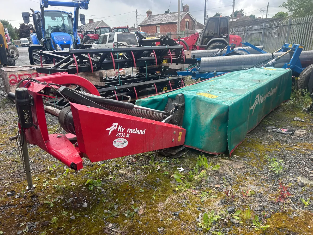 Kverneland 2632 10ft mower no vat - Image 2