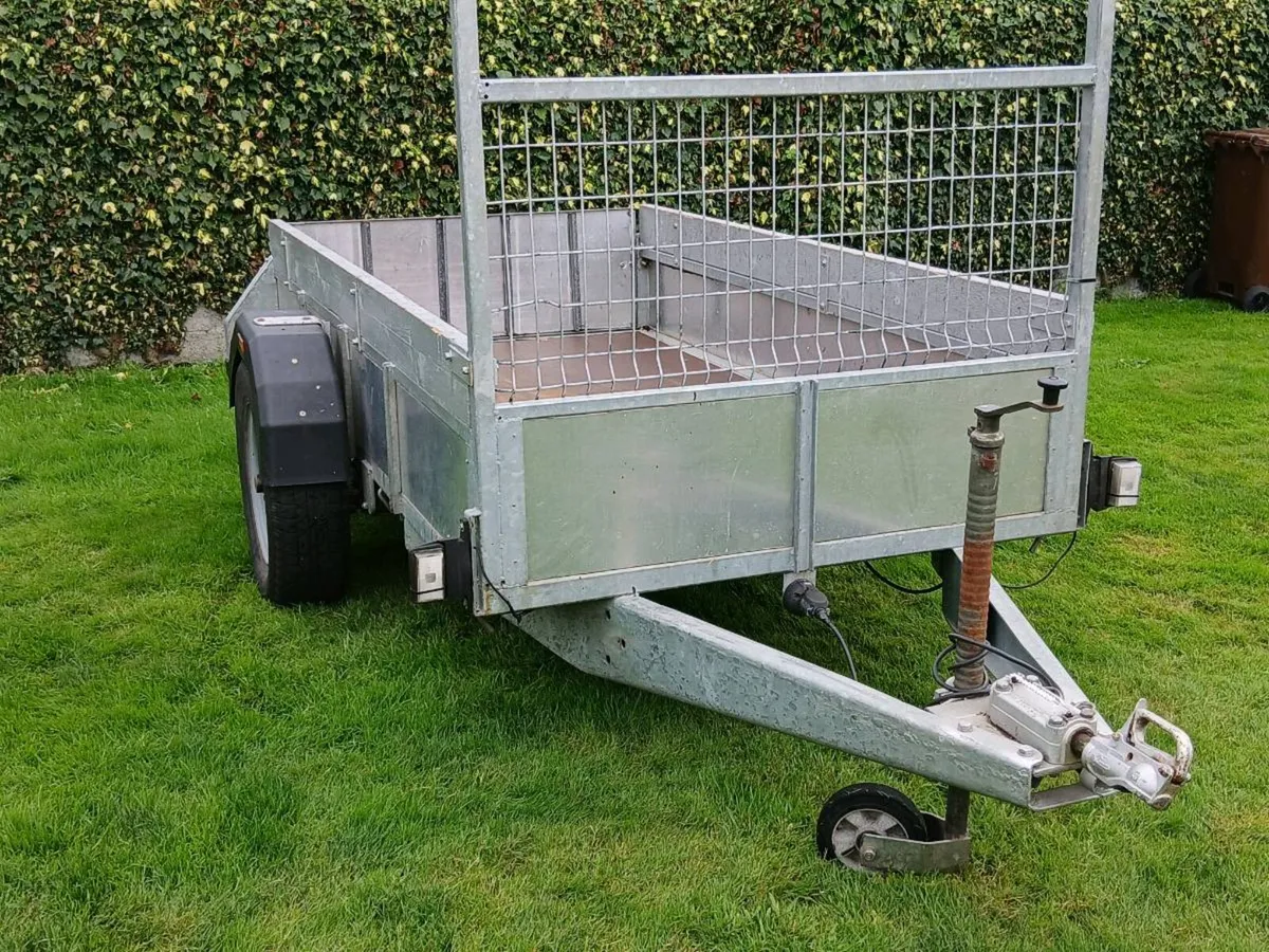 8x4 Galvanised trailer - Image 1
