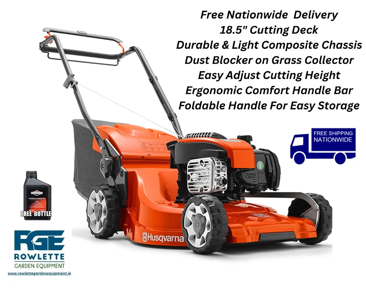 Husqvarna LC247s Walk Behind Lawnmower - Image 1