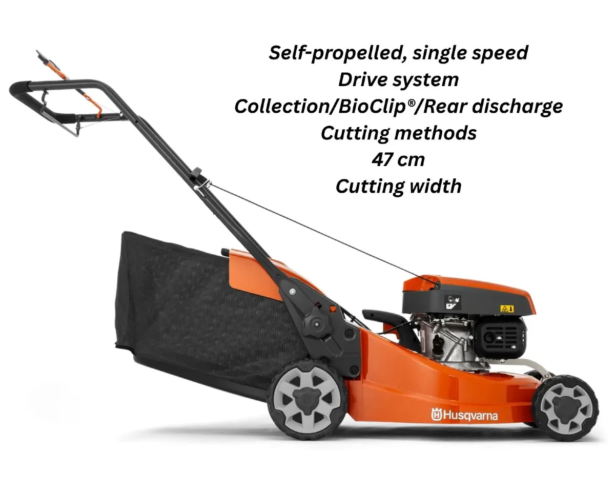 Husqvarna LC247s Walk Behind Lawnmower - Image 2