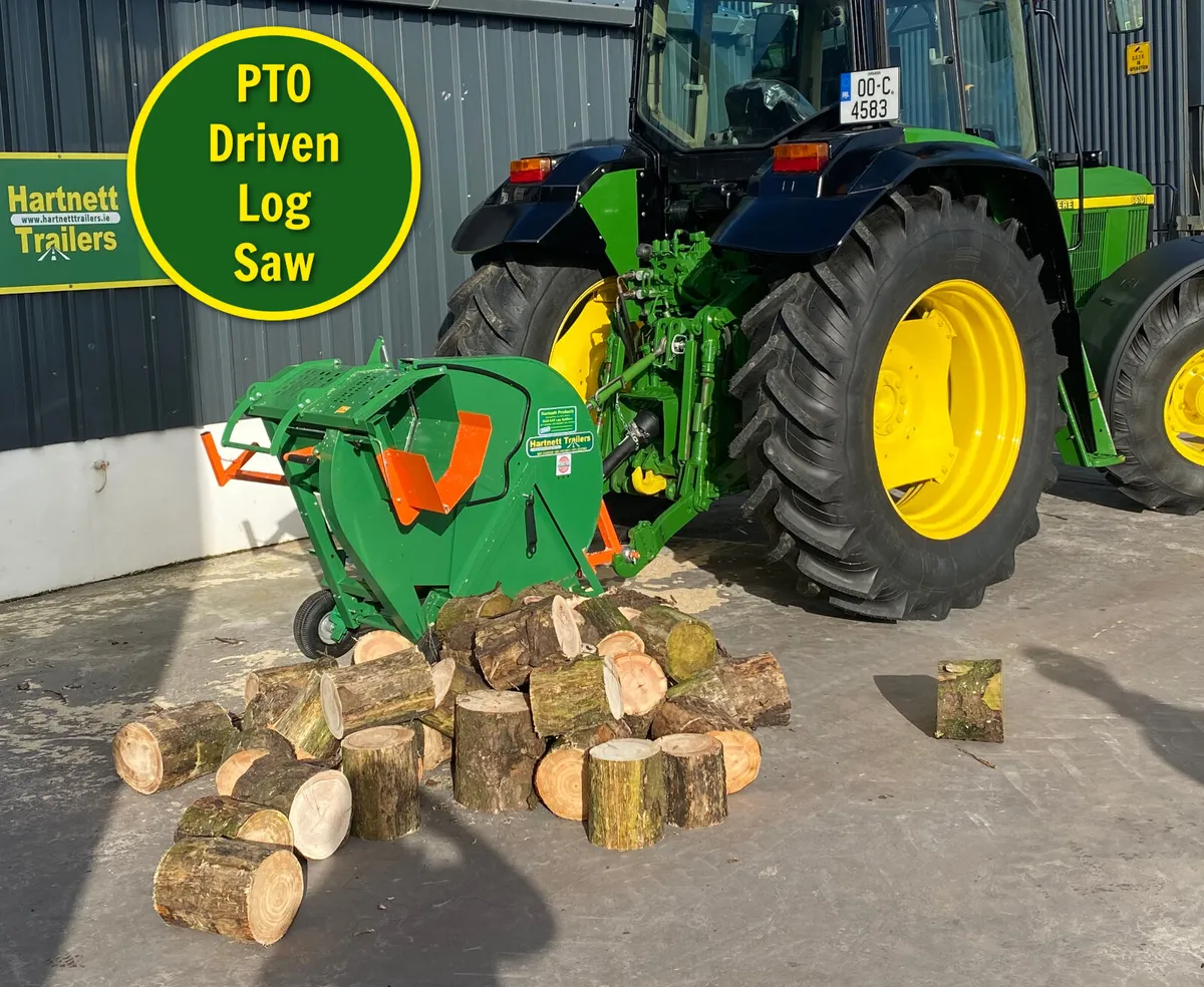 Hartnett 10" Log Saws: PTO, Petrol or Electric. - Image 1