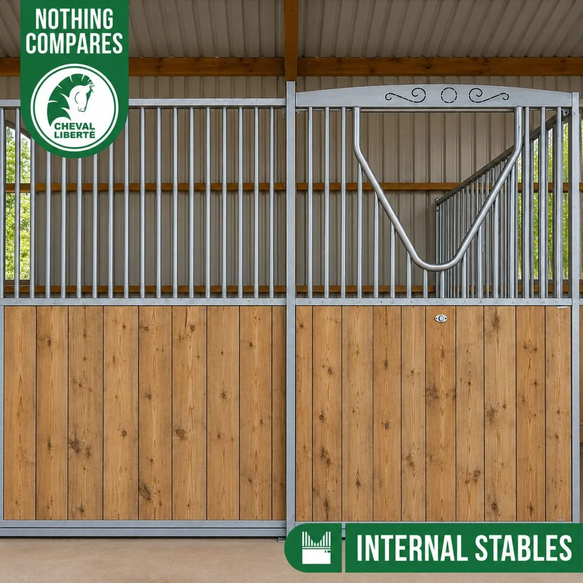 12 x 12ft Stable Internal Package For 4 Stables - Image 1