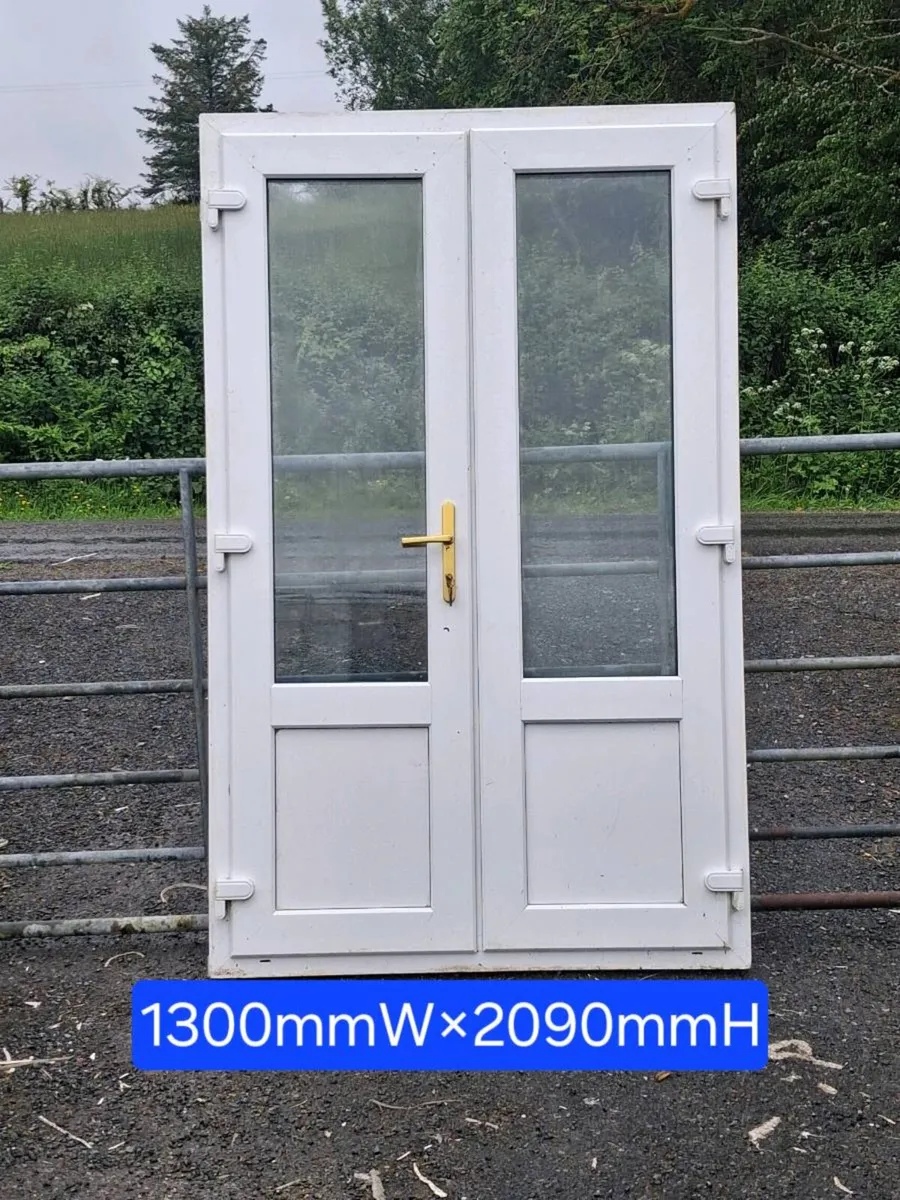 PVC FRENCH DOORS ■■ON HOLD■■