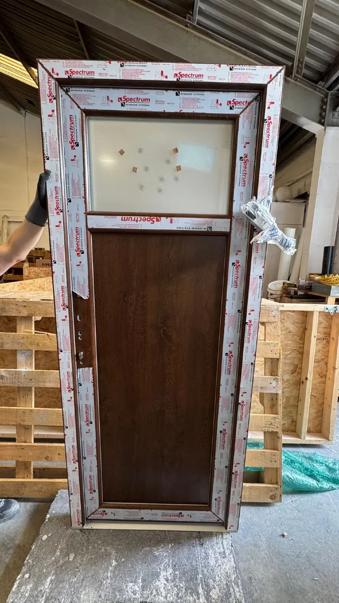 PVC Door / Dark brown - Image 1