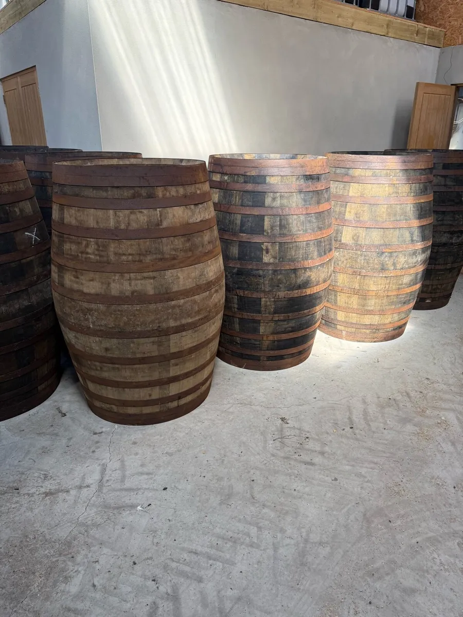 500 Litre Whiskey Barrel - Image 1