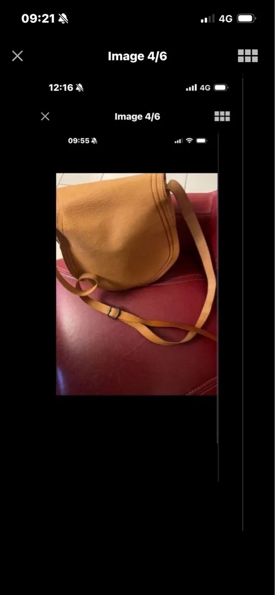 Leather Shoulder Bag - Image 3
