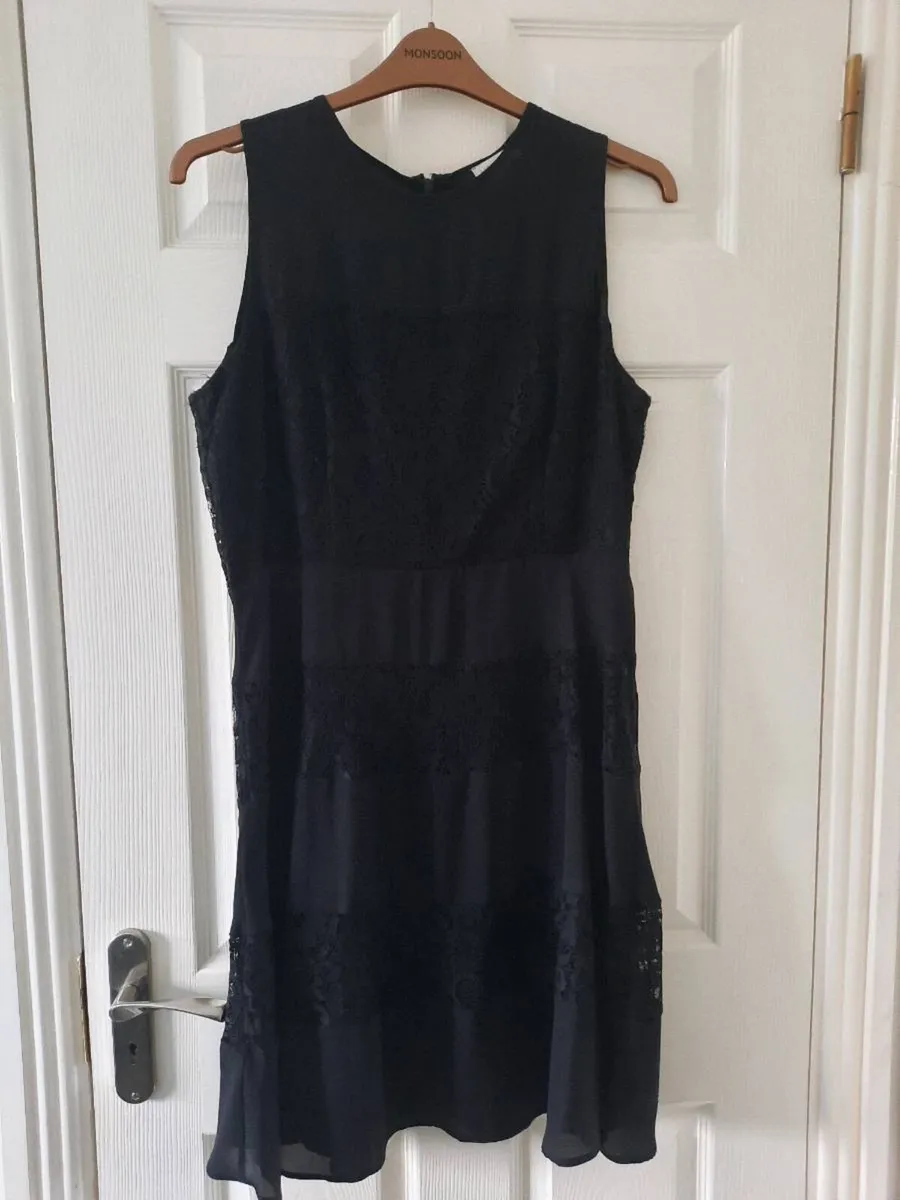 Monsoon Black Dress - Image 1