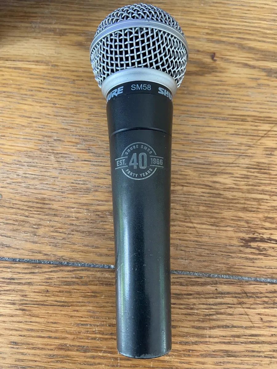 Shure sm58 40th  Anniversary Made in Mexico - Image 2