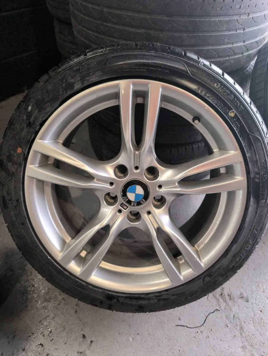 F30 BMW Genuine M  Sport Wheels 18" - Image 3
