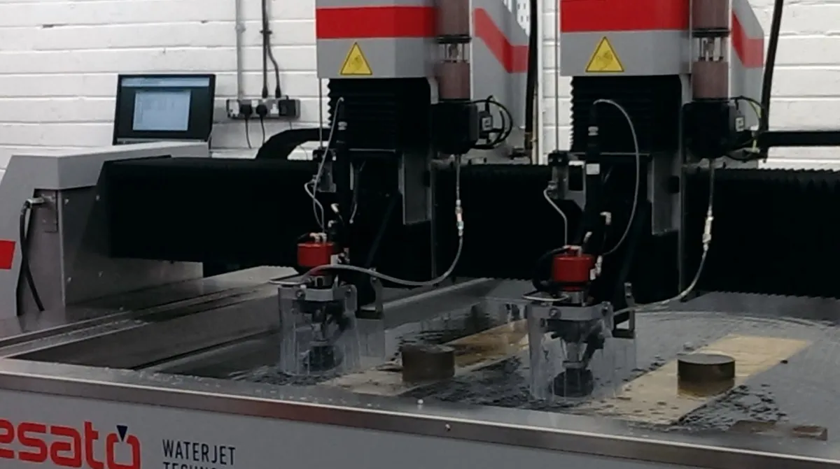 Used RESATO Twin Cutting Head Waterjet - Image 3
