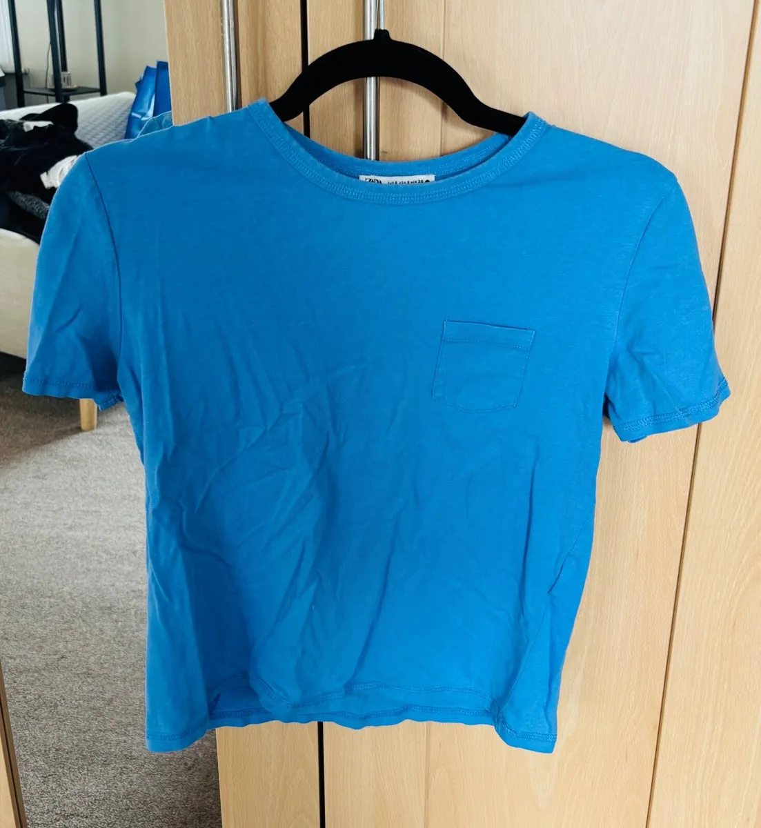 Blue T-Shirt Zara - Image 1