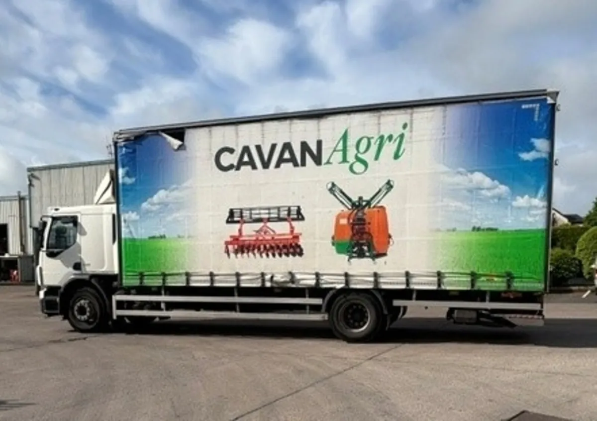 2019 Volvo FE 4x2 Rigid Curtain Sider - Image 3