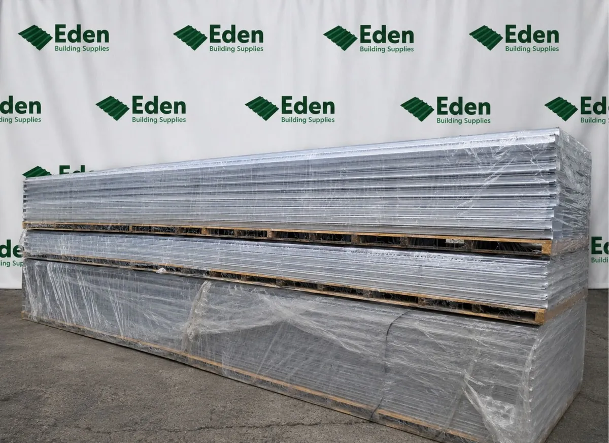 25mm Double Skin Clearlight Sheets – 8m Lengths - Image 1