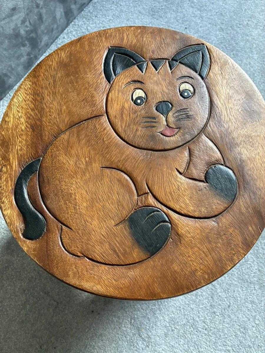 Children’s Wooden stool - Image 2