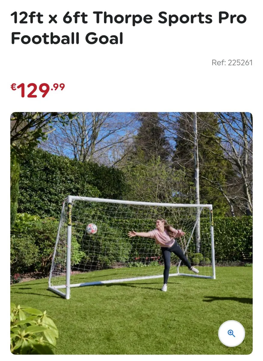 Goal 12th x 6ft - Image 1