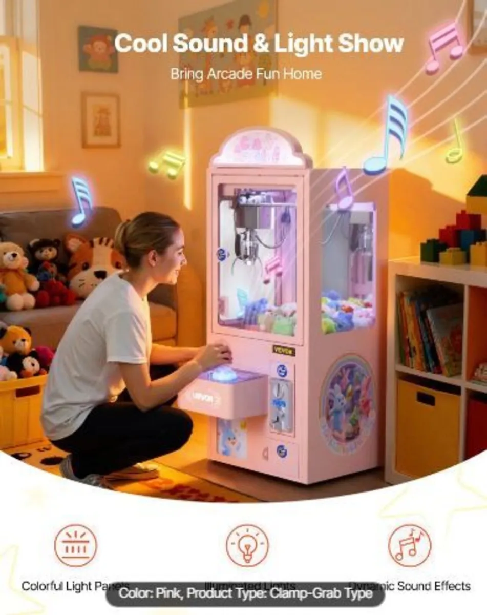 Claw Crane Machine, Medium-Sized Arcade - Image 4