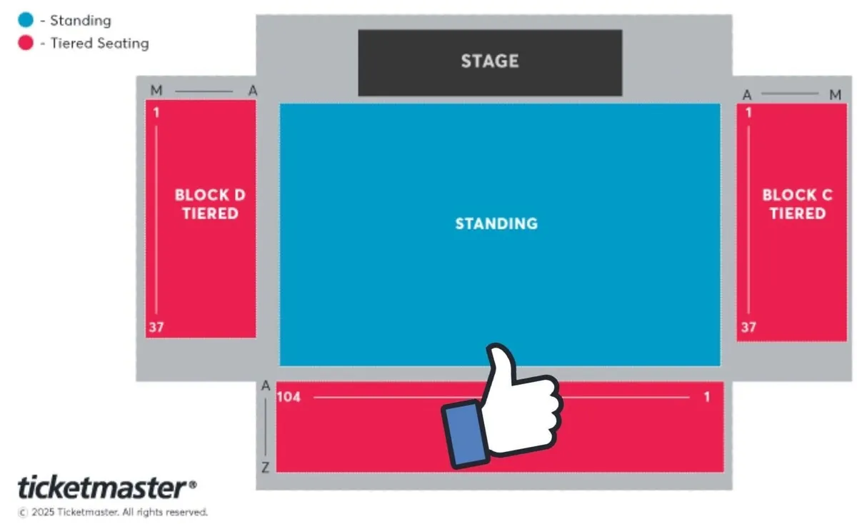 2 Seated tickets, Saturday, David Grey Marquee - Image 3