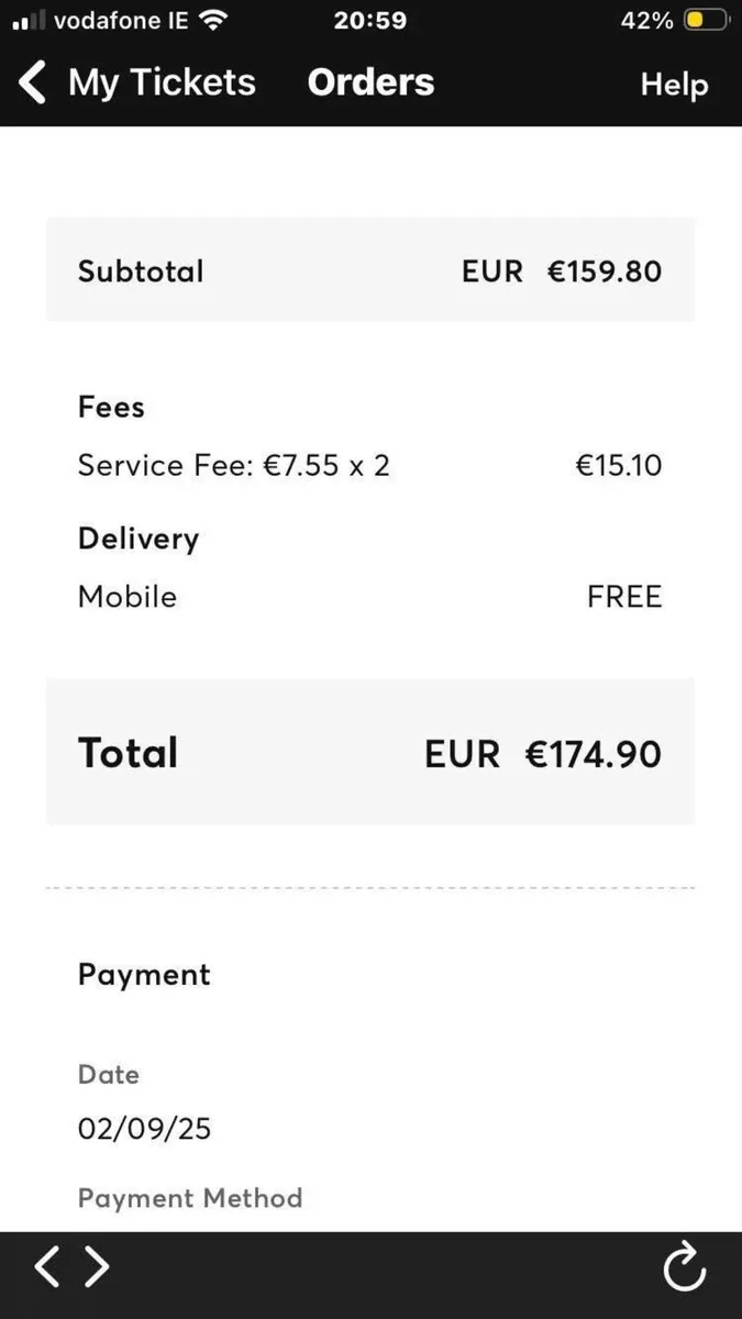 2 Seated tickets, Saturday, David Grey Marquee - Image 4