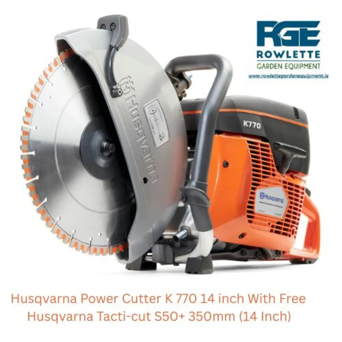 Husqvarna Power Cutter K 770 With Free 14" Blade - Image 1