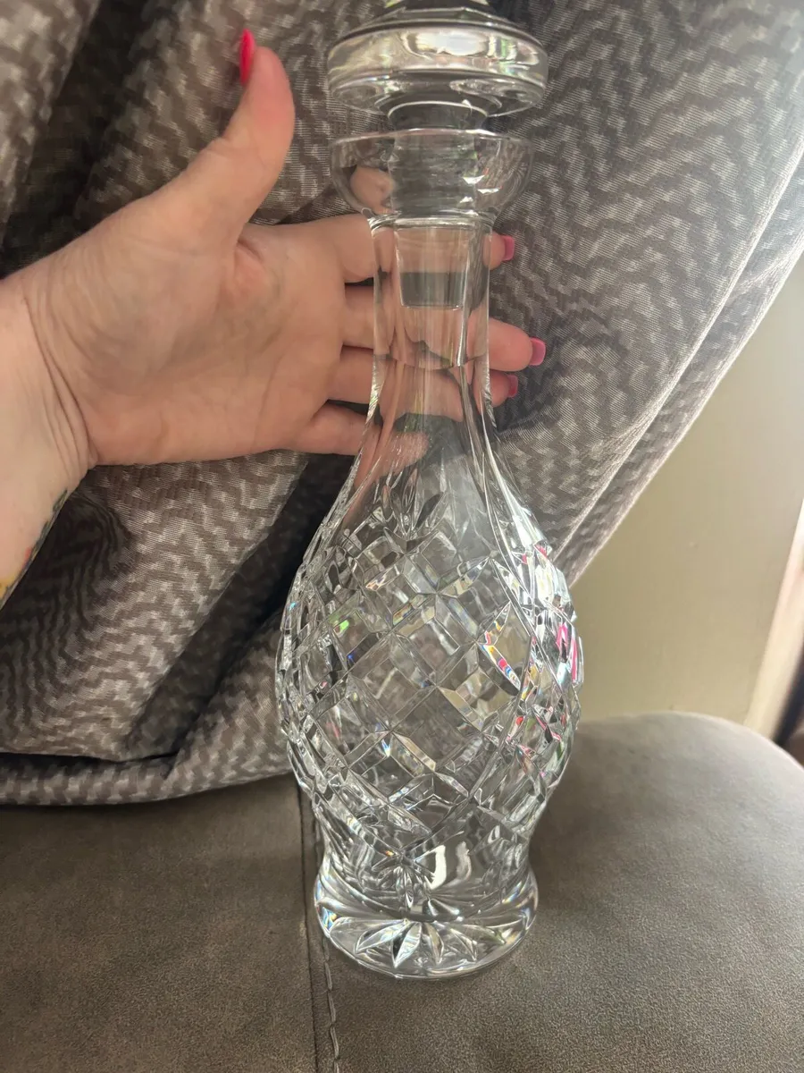 Waterford crystal wine decanter - Image 1