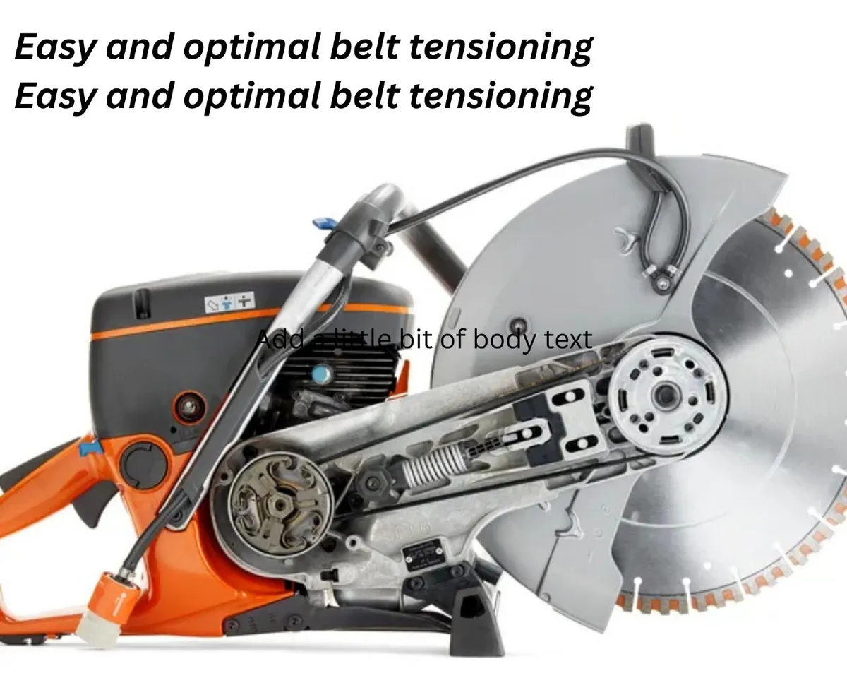 Husqvarna Power Cutter K 770 With Free 14" Blade - Image 4