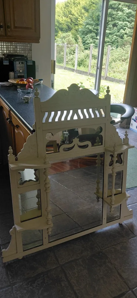 old over mantle  mirror - Image 3