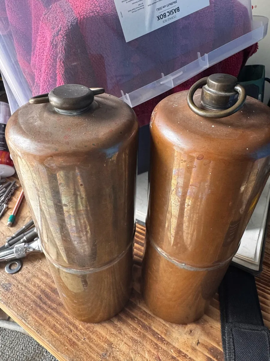Antique Copper drink bottles
