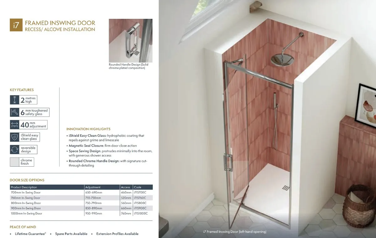 Image I7 Shower Door - Image 3