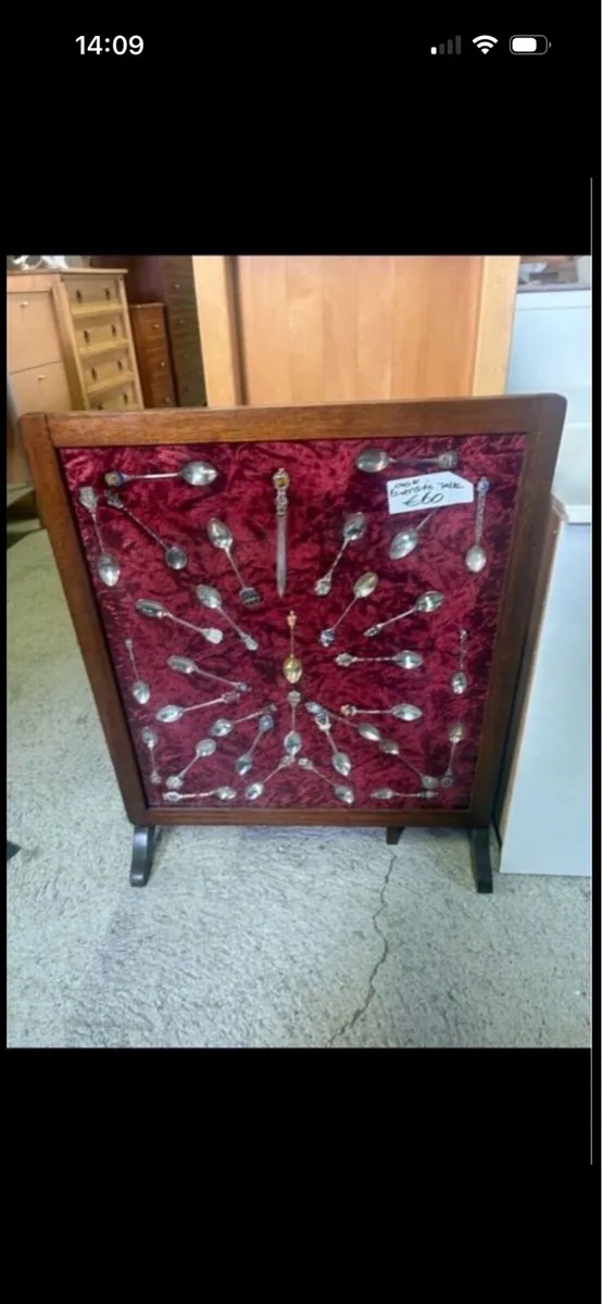Fire screen \ table - Image 1
