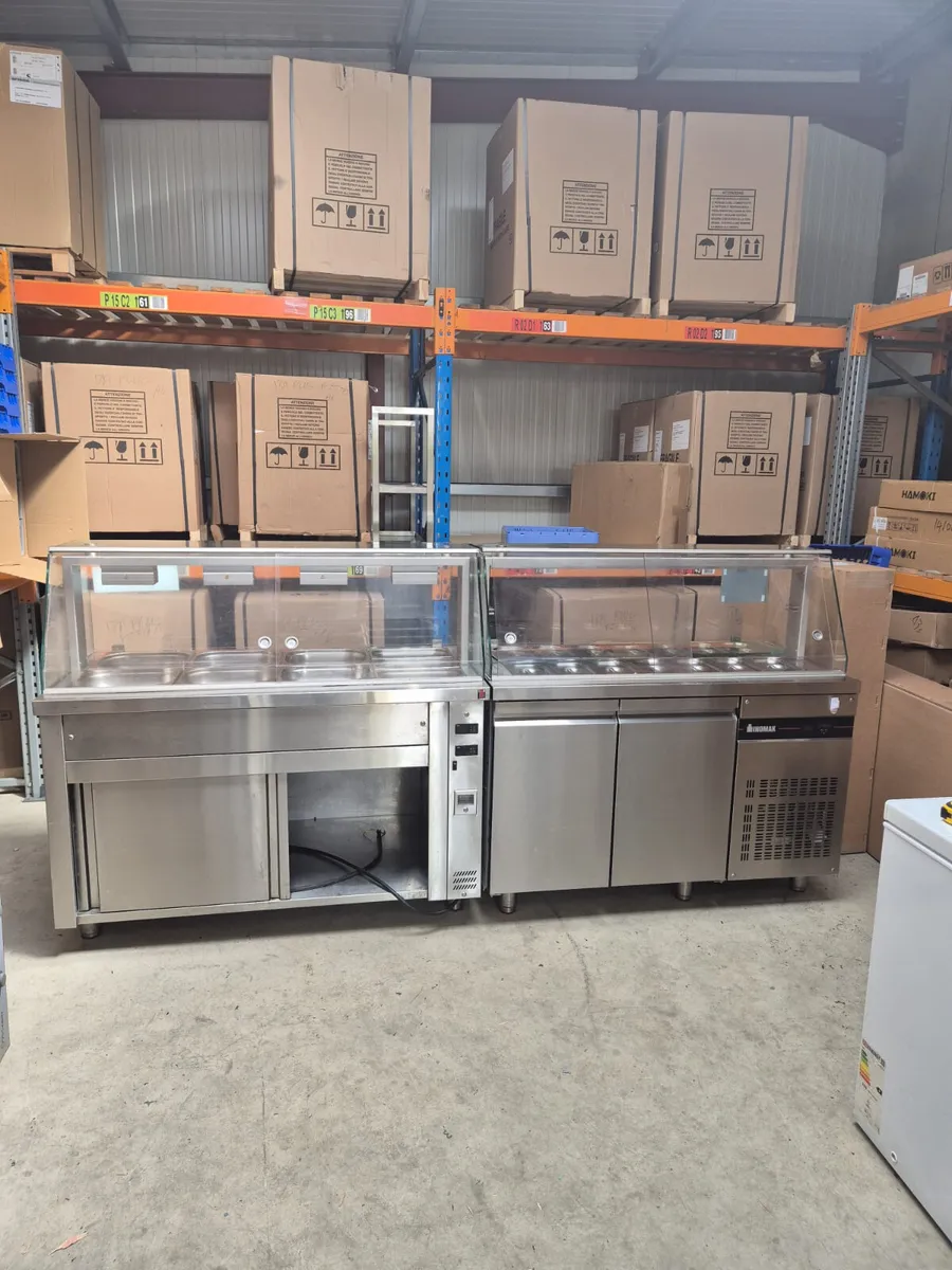 Used Inomak Hot and Cold Counters - Image 2