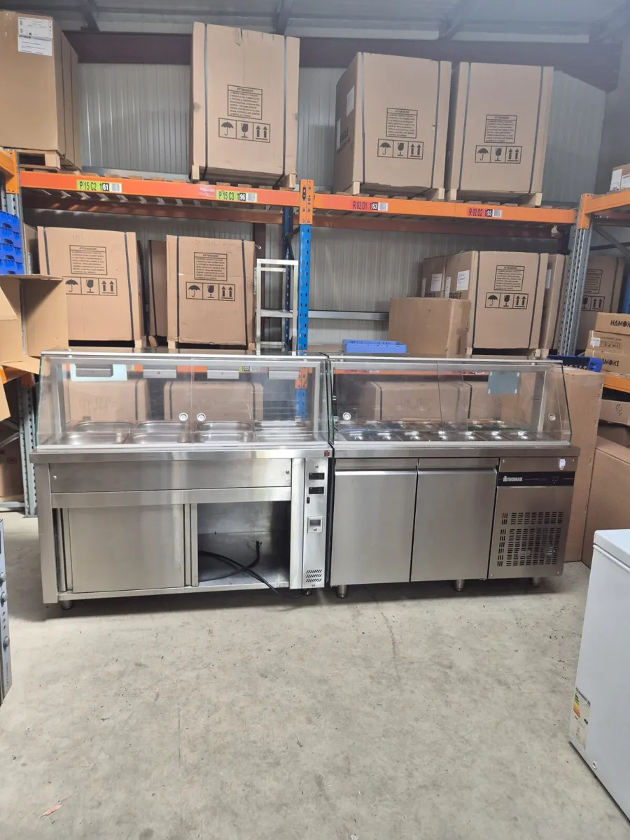 Used Inomak Hot and Cold Counters - Image 1