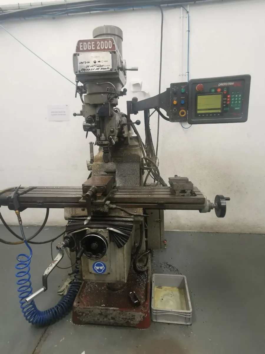 Semi CNC Lathe & Milling Machine - Image 1