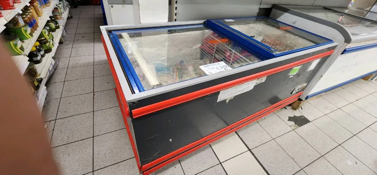 Commercial Glass Door Display Freezers - Image 1