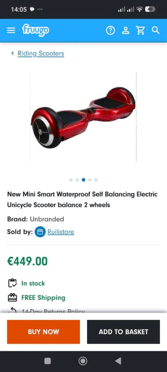 Electric self balancing Hoover Board! - Image 4
