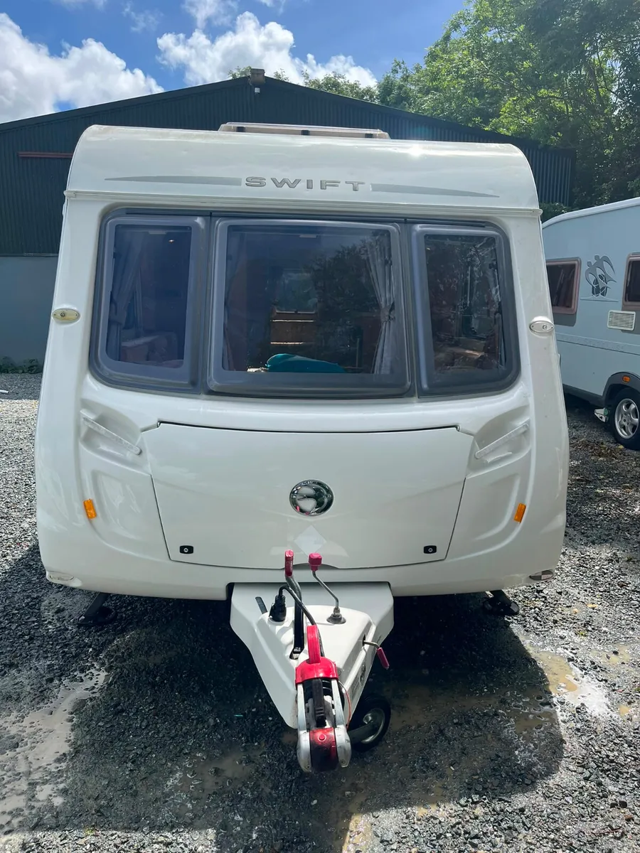 Swift charisma triple bunks caravan - Image 1