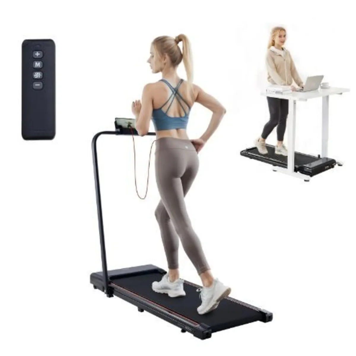 Walking Pad, Under Desk Treadmill for Home Office - Image 1