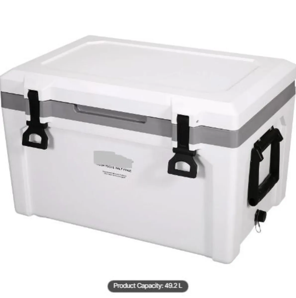 Insulated Portable Cooler, 52 qt, Holds 50 Cans - Image 2