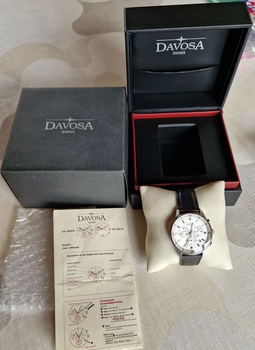 Davosa Vireo Chronograph watch - Image 1