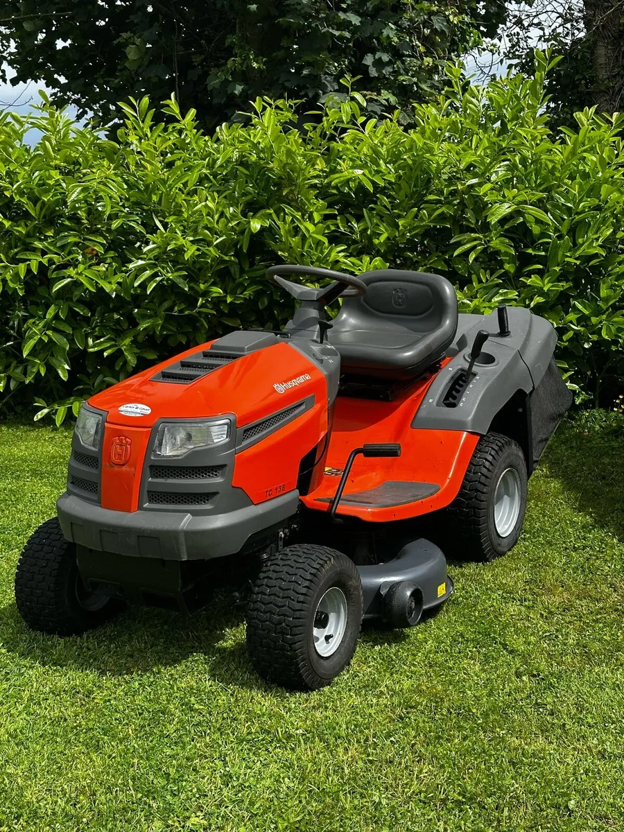 Husqvarna Tc138 Ride on mower - Image 1
