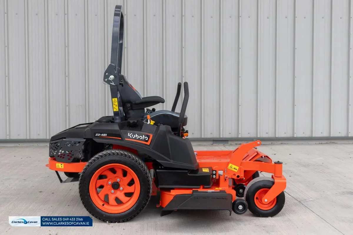 New Kubota Z2-481 Zero Turn Lawnmower - Image 4