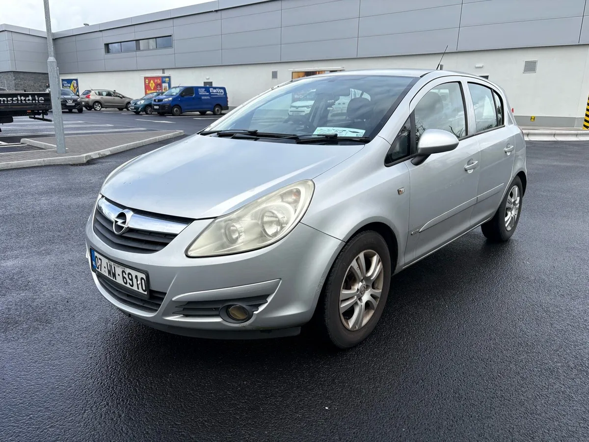 2007 Opel Corsa 1.2 Petrol NCT 01/27 - Image 1