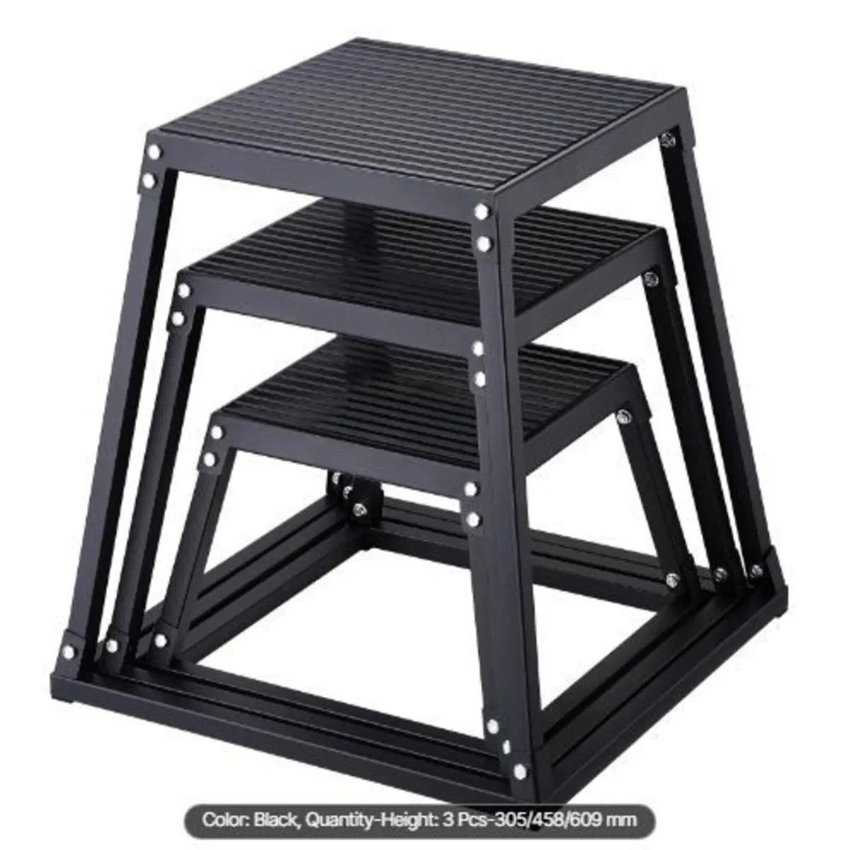Plyometric Jump Boxes, 12/18/24 Inch - Image 1