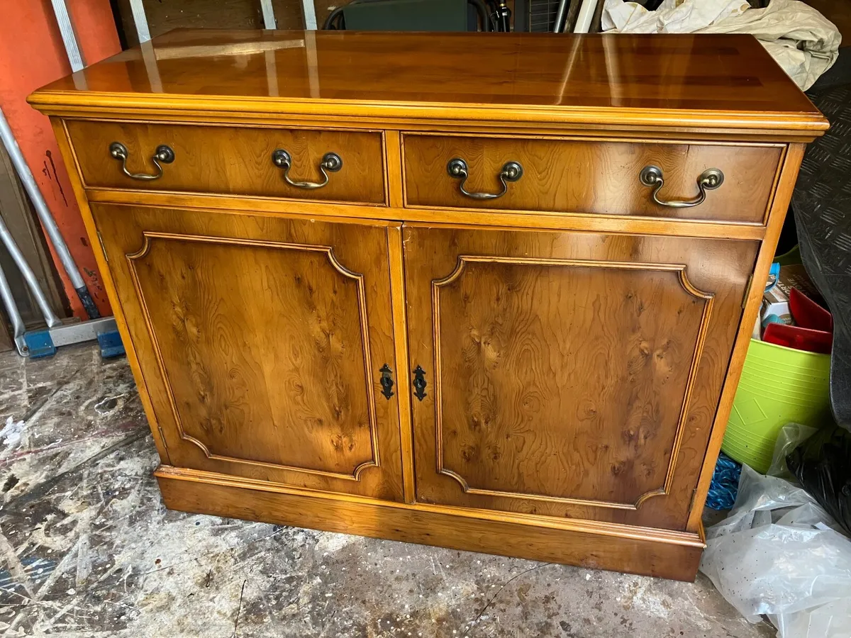 Yew Wood Cupboard - Image 2