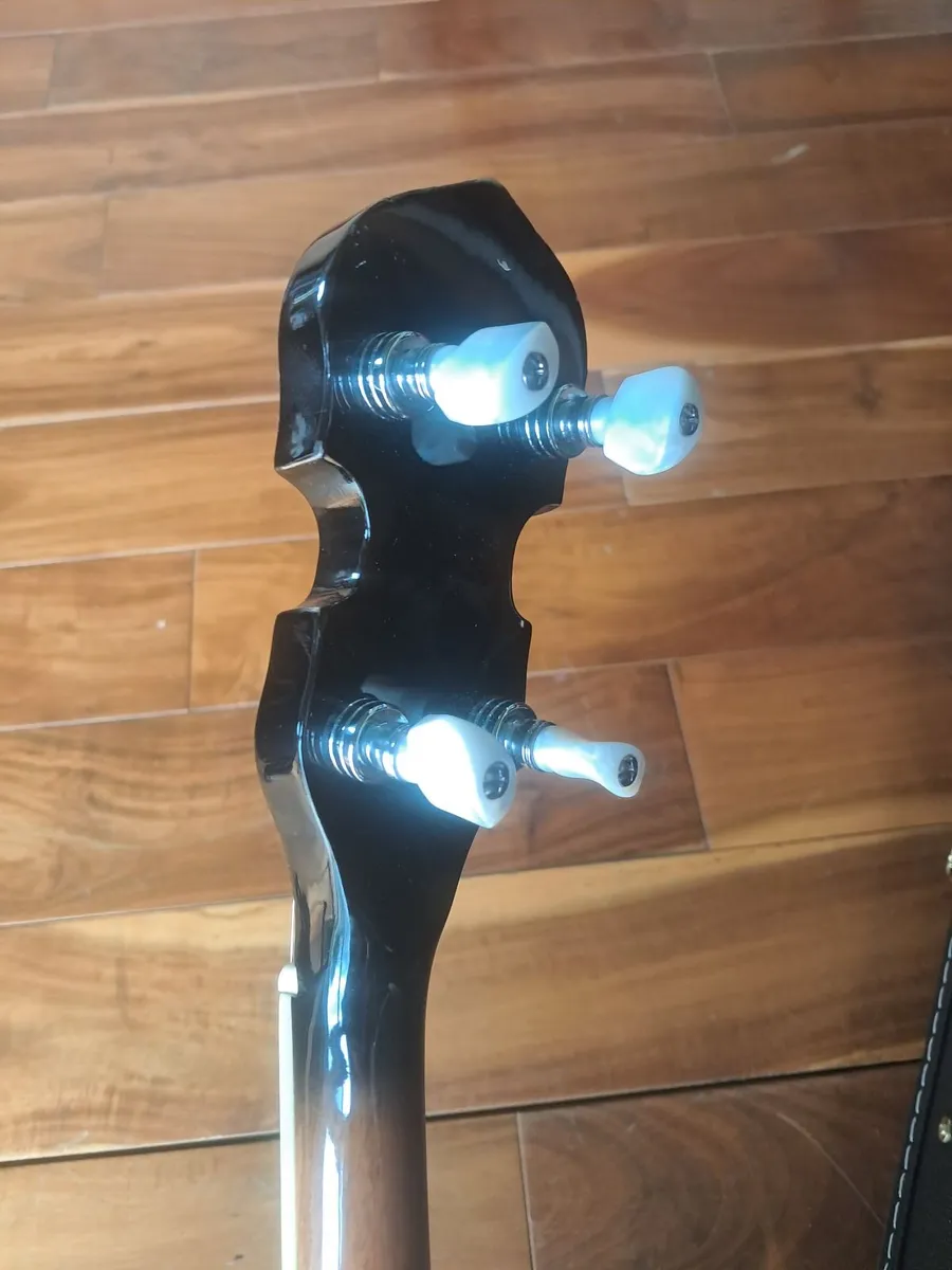 Banjo 4 string Tennessee & case - Image 3