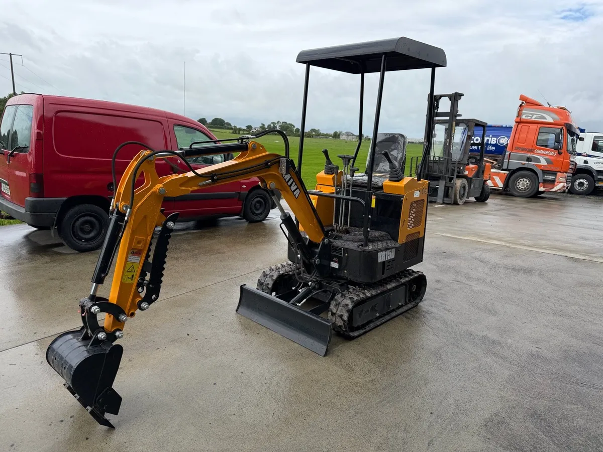 🚜🔥 MIVA VA15D Mini Digger - Image 3