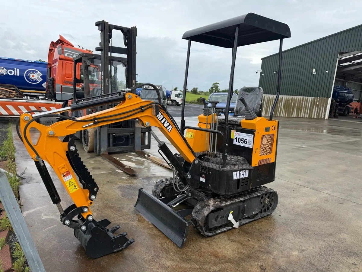 🚜🔥 MIVA VA15D Mini Digger - Image 1