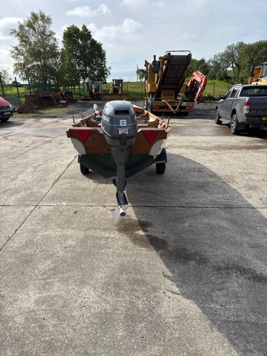19ft Sheelin Lake Boat, Yamaha Engine & Trailer - Image 2