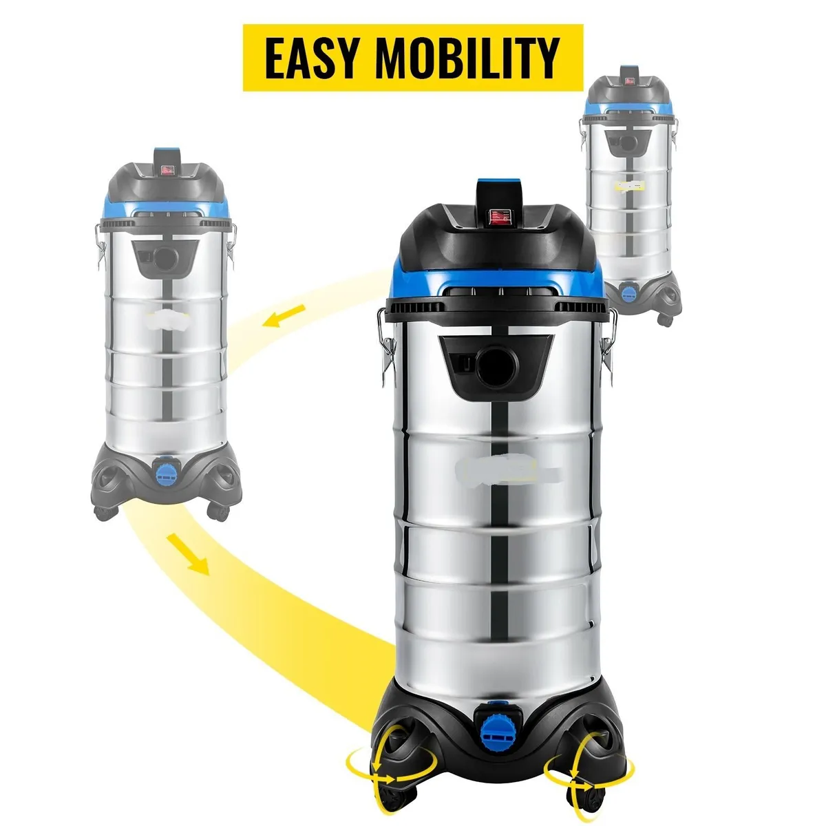 Wet Dry Dust Extractor Vacuum Industrial 40L - Image 2